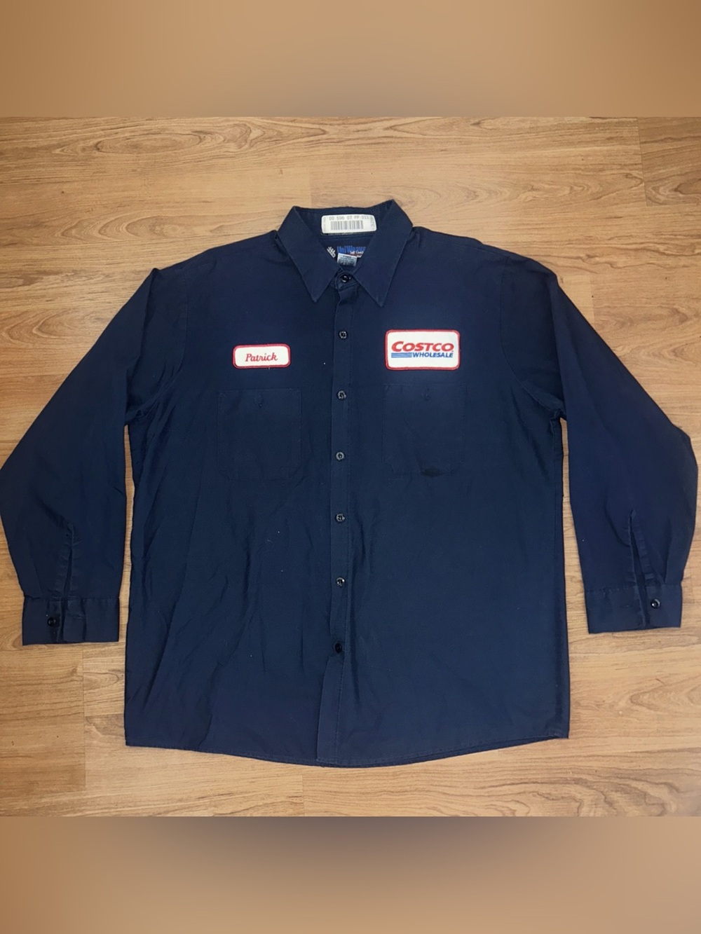 Uni Weave Costco Work Shirt Size XL